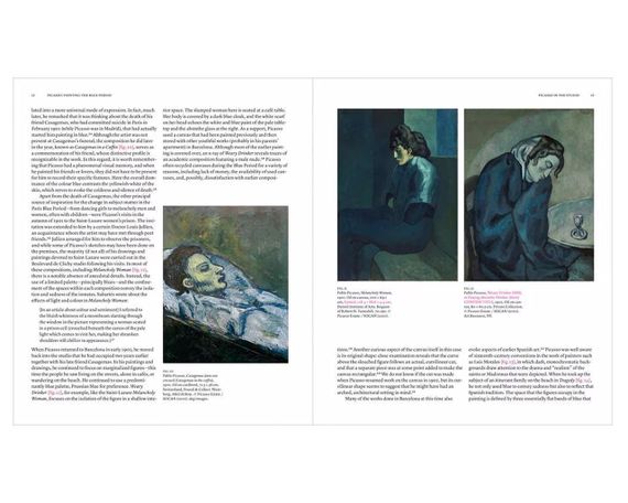 Книга о жизни и творчестве Пабло Пикассо Picasso: Painting the Blue Period живопись книги | Зображення 6