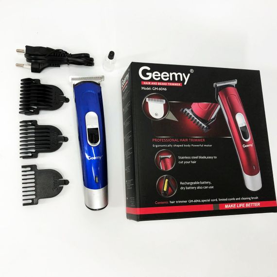 Професійна машинка для стрижки волосся Gemei, Гострі професійні машинки для стрижки волосся IP-55 | Зображення 9