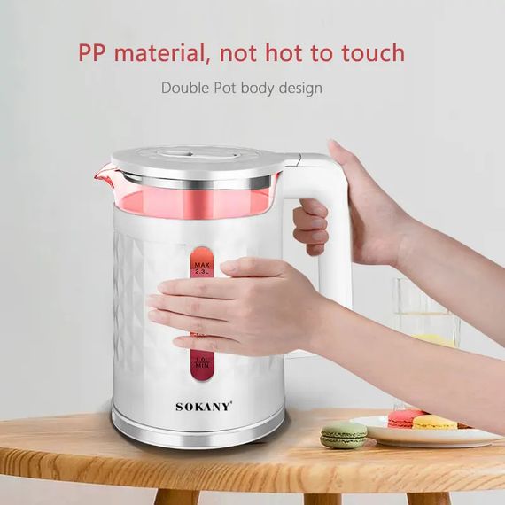 Електричний чайник з швидким кип'ятінням XPRO Sokany SK-1028 (45152-SK-1028_501) | Зображення 3