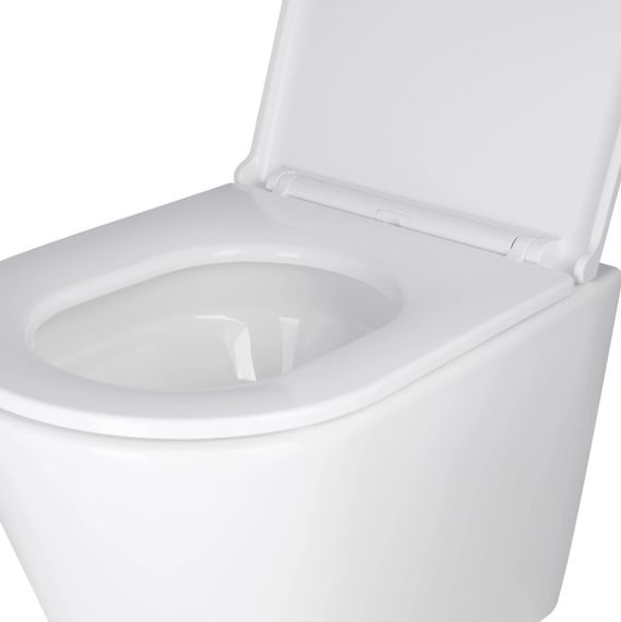 Набір Qtap Nest 4 в 1 підвісний унітаз Scorpio Ultra Quiet 520x365x365 + комплект інсталяції QT1433053EUQW45164 | Зображення 3