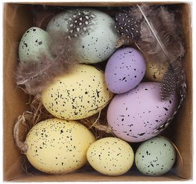 Декоративний набір "Великодні Яйця", 10 яєць-підвісок