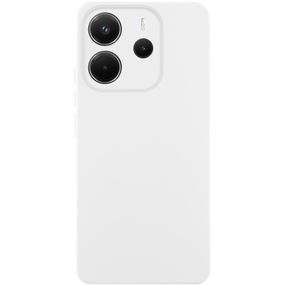 Чохол Silicone Cover Lakshmi Full Camera (AAA) для Xiaomi Redmi Note 14 4G (Int. version) Білий / White