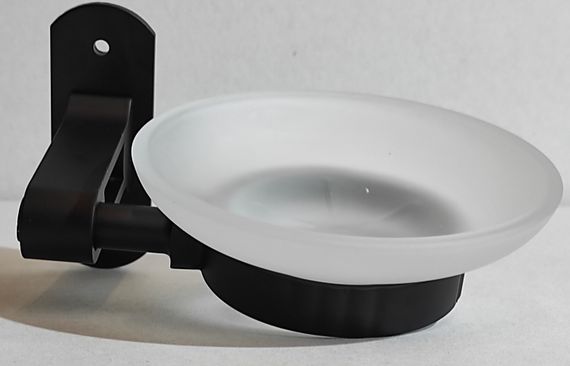 Мильниця настінна New Mezer чорна SM13-0013