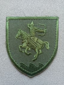 Шеврон 21 Отдельный мотопехотный батальон Сармат (зеленый олива)