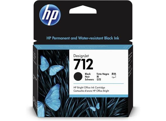 Картридж HP No.712 DesignJet Т230/Т630 Black 80ml (3ED71A)