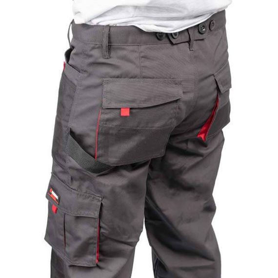 Брюки робочі 80% поліестер, 20% бавовна, щільність 260 г/м², S INTERTOOL SP-3011 | Зображення 7