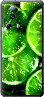 Чохол на Xiaomi Civi 2 Зелені часточки лимона "852u-2917-2448"
