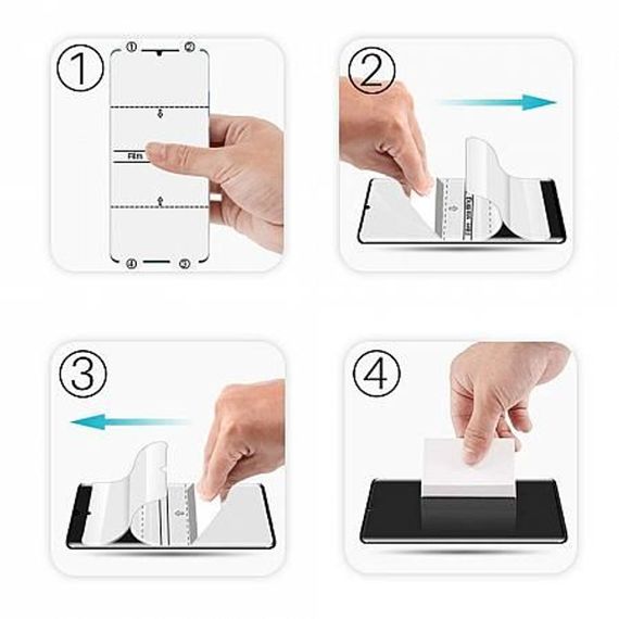 Гідрогелева плівка самовідновлюється INOBI Gold Edition HD Glossy PG-001 25 штук (24020-01_1592) | Зображення 2