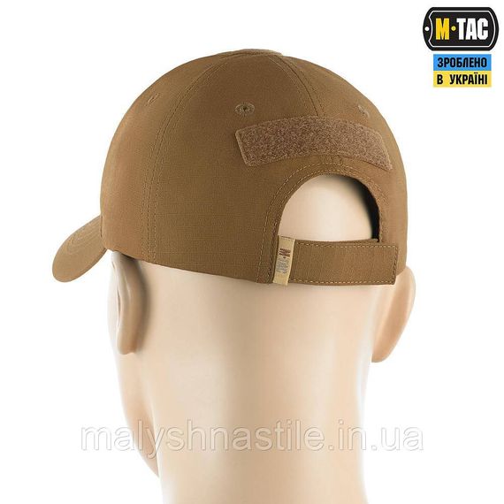 M-TAC Бейсболка тактична Elite Flex ріп-стоп Coyote Brown | Зображення 4