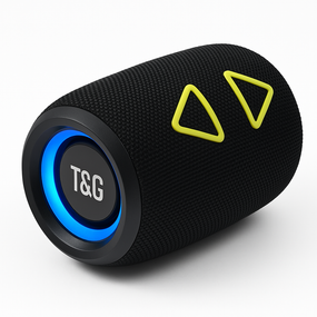 Колонка з rgb світломузикою TG655, Портативна колонка bluetooth з AUX входом, Активні колонки для дому GW-41