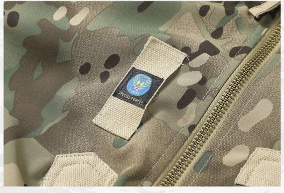 Комплект 4в 1 Бомбер Air Forces MTP + штани IDOGEAR MTP + убакс IDOGEAR MTP + взуття Esdy MTP | Зображення 7