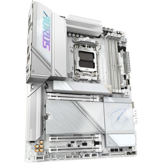Материнська плата GIGABYTE X870E AORUS PRO ICE | Зображення 1