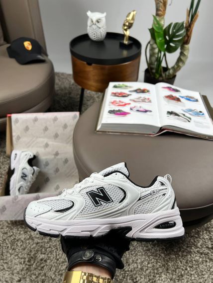 Кроссовки New 530 Premium White Black весна / літо / осінь В3663 | Зображення 4