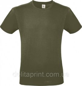 Футболка B&C #E150 Оливковий 2XL