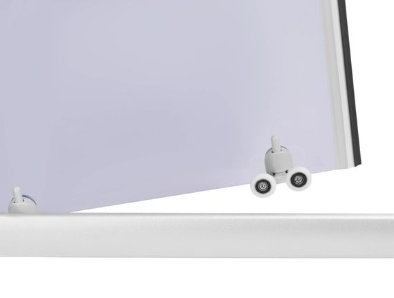 Набір Lidz Душова кабіна Latwa SC90x90.SAT.LOW.GR, напівкругла, скло тоноване 4 мм + Душовий піддон Kapielka ST90x90x15 | Зображення 5