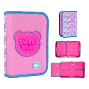 Пенал твердий одинарний із клапаном YES HP-03 Sweet Bear 533729 3х13х21 см