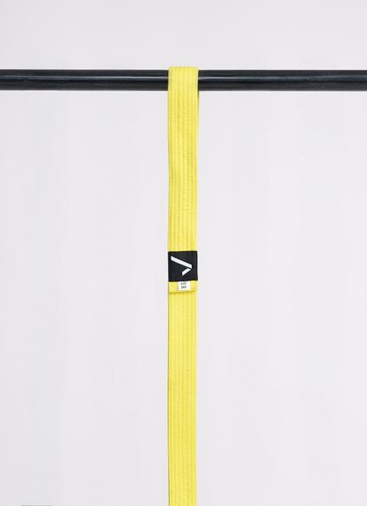 Жовтий пояс для дзюдо IPPONGEAR, серія CLUB 2, довжина 220 см