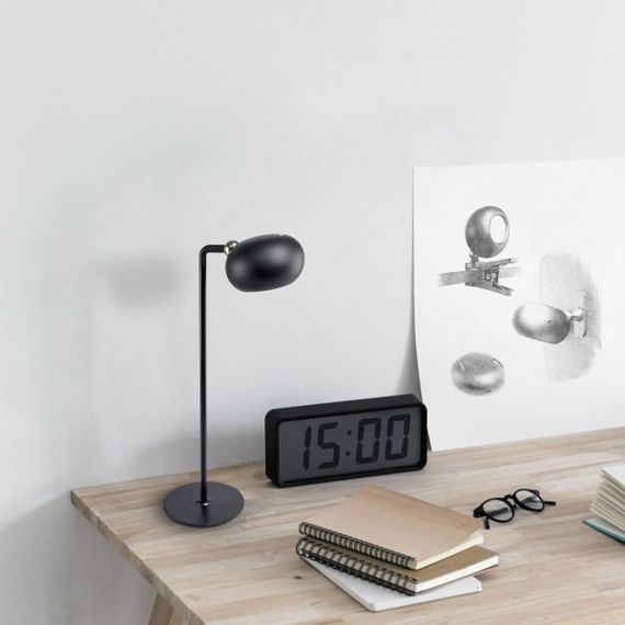 LED лампа настiльна з акумулятором VIDEX VLE-TF18B 3W 3000-5500K Чорна | Зображення 8