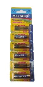 Пальчикова Батарейка Mastak "Spayce technolgy" AA LR6 ( 6шт. )