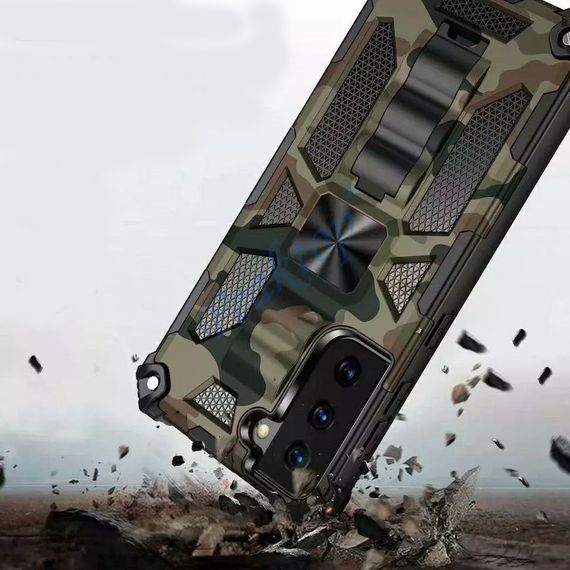 Протиударний чохол Tactics Military для Samsung Galaxy S21 FE колір Зелений | Зображення 2
