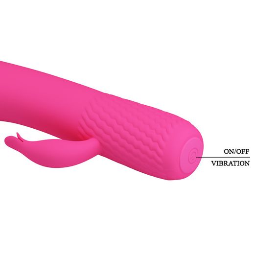 Вібратор - Pretty Love Tim Vibrator Pink Sex Aura | Зображення 6