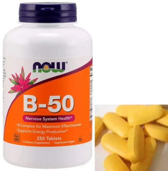 Витамины NOW B-50  250 TAB | Зображення 2