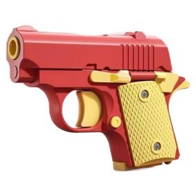 Детский игрушечный пистолет-антистресс Red / Yellow