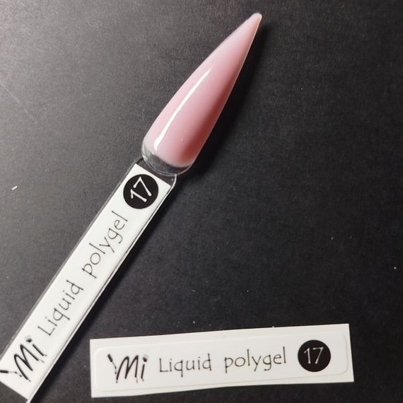 Наліпка на тіпсу (палітру) для рідкого полігелю Mi Color №17 (9 x 55 мм)