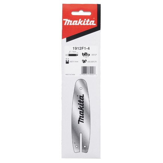 Шина направляюча для ланцюгової пили Makita DUC150, UC029G (15 см, 0.325", 1.1 мм, 32z, 1912F1-4) | Зображення 1