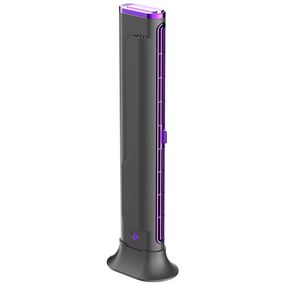Настольный вентилятор F3 Tower Fan 3 speeds with battery 1200 mAh Purple