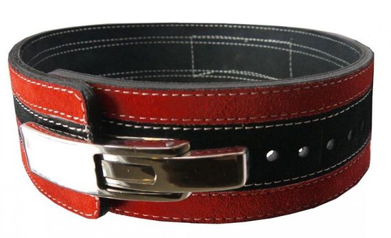 Пояс для важкої атлетики Power System Stronglift PS-3840 Black/Red L/XL | Зображення 1
