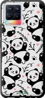 Чохол на Realme 8 Панди "4318b-2303-2448"