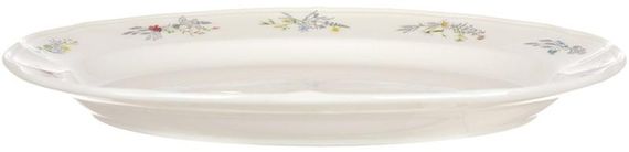 Набір овальних блюд з фарфору Florence: Ornament, 33х21 см (6 шт.) | Зображення 1