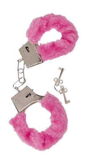 Наручники Plush Handcuffs With Keys Pink Sex Aura | Зображення 1