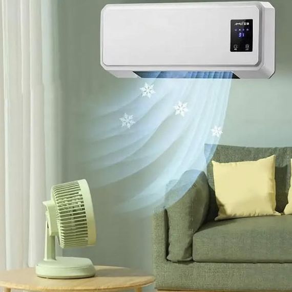 Тепловентилятор обігрівач настінний керамічний кондиціонер 800 W ∙ Кондиціонер Heating air conditioning 170 800 W | Зображення 3