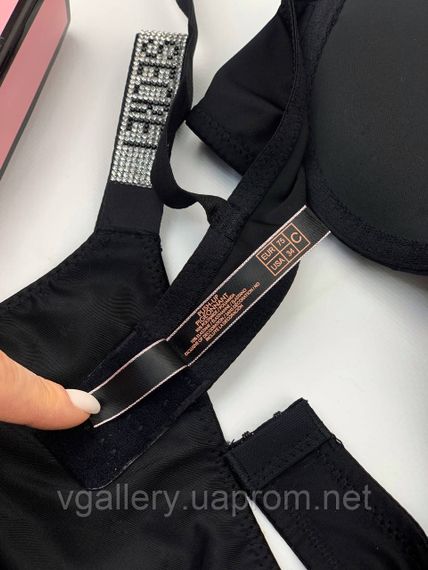 Комплект жіночої нижньої білизни Victoria's Secret Вікторія Сікрет модель Rhinestone зі стразами | Зображення 6