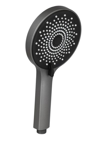 Лійка для ручного душу Lidz Niagara 32 120 мм, Graphite округла LDNIA32GRP48536