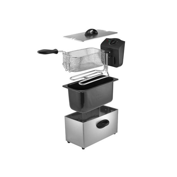 Фритюрниця Clatronic FR 3586 — хрустка смажена їжа для всієї родини 🍟🔥 | Зображення 1