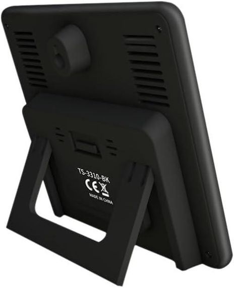 Бездротова метеостанція з кольоровим екраном TS-3310-BK, внутрішня та зовнішня температура, вологість, годинник | Зображення 4