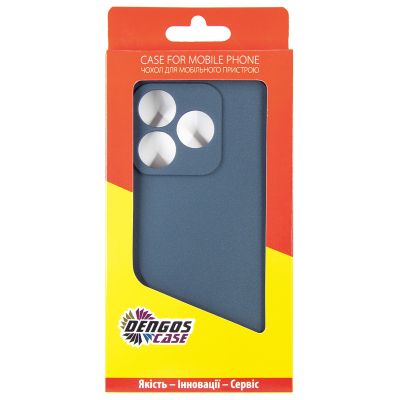 Чехол для мобильного телефона Dengos Realme C63 Carbon + glass Blue (DG-KM-104) | Зображення 3