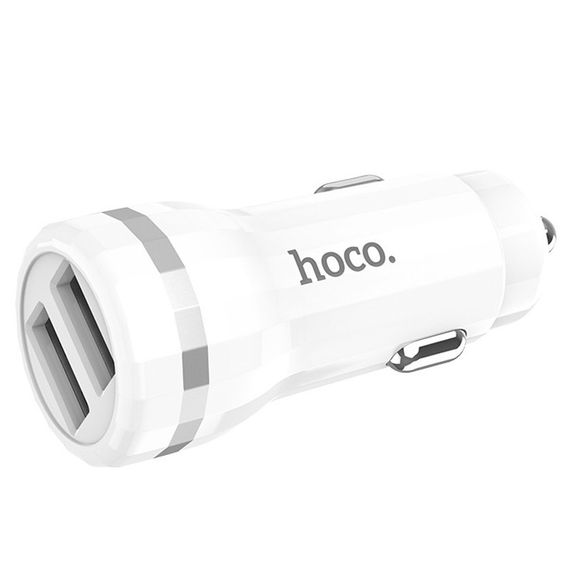 АЗП Hoco Z27 Staunch (2USB 2.4 A) (+кабель Lighthing) | Зображення 4