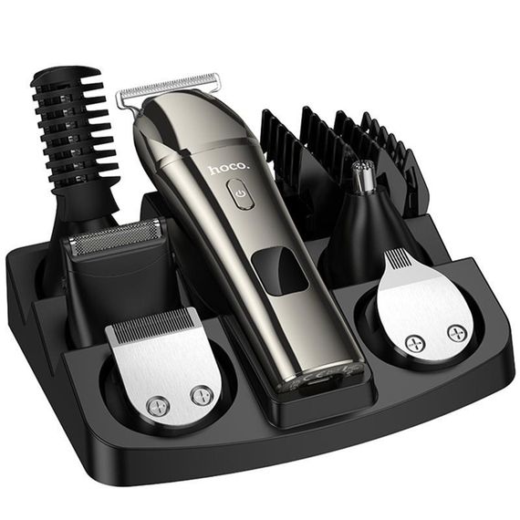 Портативна електробритва Hoco HP26 Multi-function Metal gray | Зображення 5