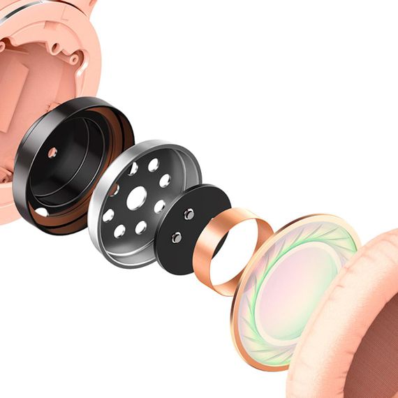 Бездротові навушники Baseus Encok Wireless headphone D02 Pro Pink | Зображення 7