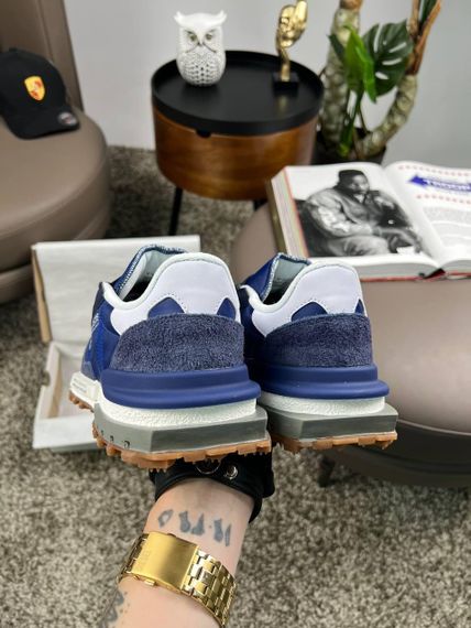 Чоловічі кросівки Lacoste Elite Active PRM Navy White (топ якість) A4396 44 28 - 28,5 см | Зображення 4