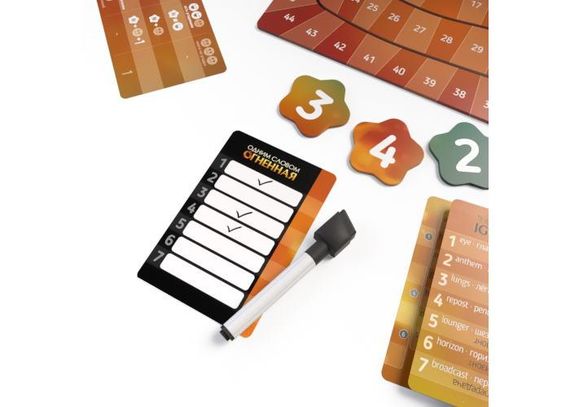 Настільна игра Одним словом Вогняна (The Only Word Igneous) російською | Зображення 7