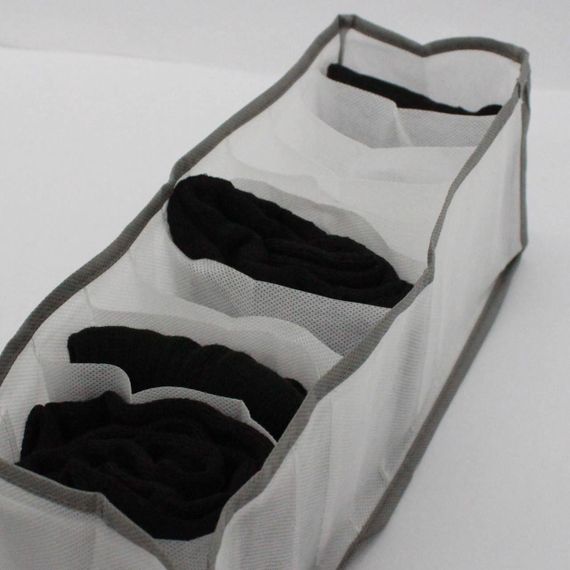 Набір органайзерів для нижньої білизни 4 шт / Комплект органайзерів для зберігання одягу | Зображення 6
