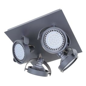 Подсветка накладная поворотная для офиса MS-09/4 GU10 DGY