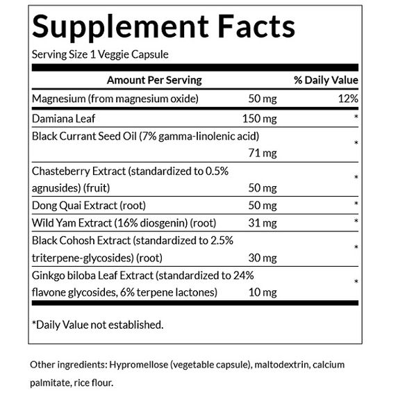 Комплекс при менопаузе Swanson Menopausa Essentials 120 Veg Caps | Зображення 1