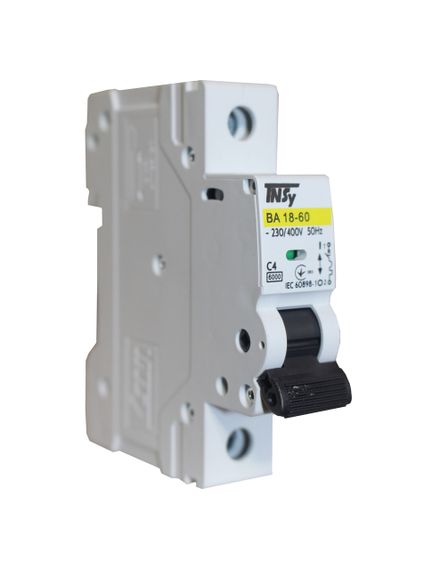 Автоматический выключатель ВА18-60 1Р 4А 6кА х-ка C Ny95504715