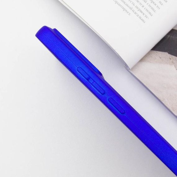 Чехол TPU GETMAN Liquid Silk Full Camera для Xiaomi Poco X6 Pro Синий / Iris | Зображення 3